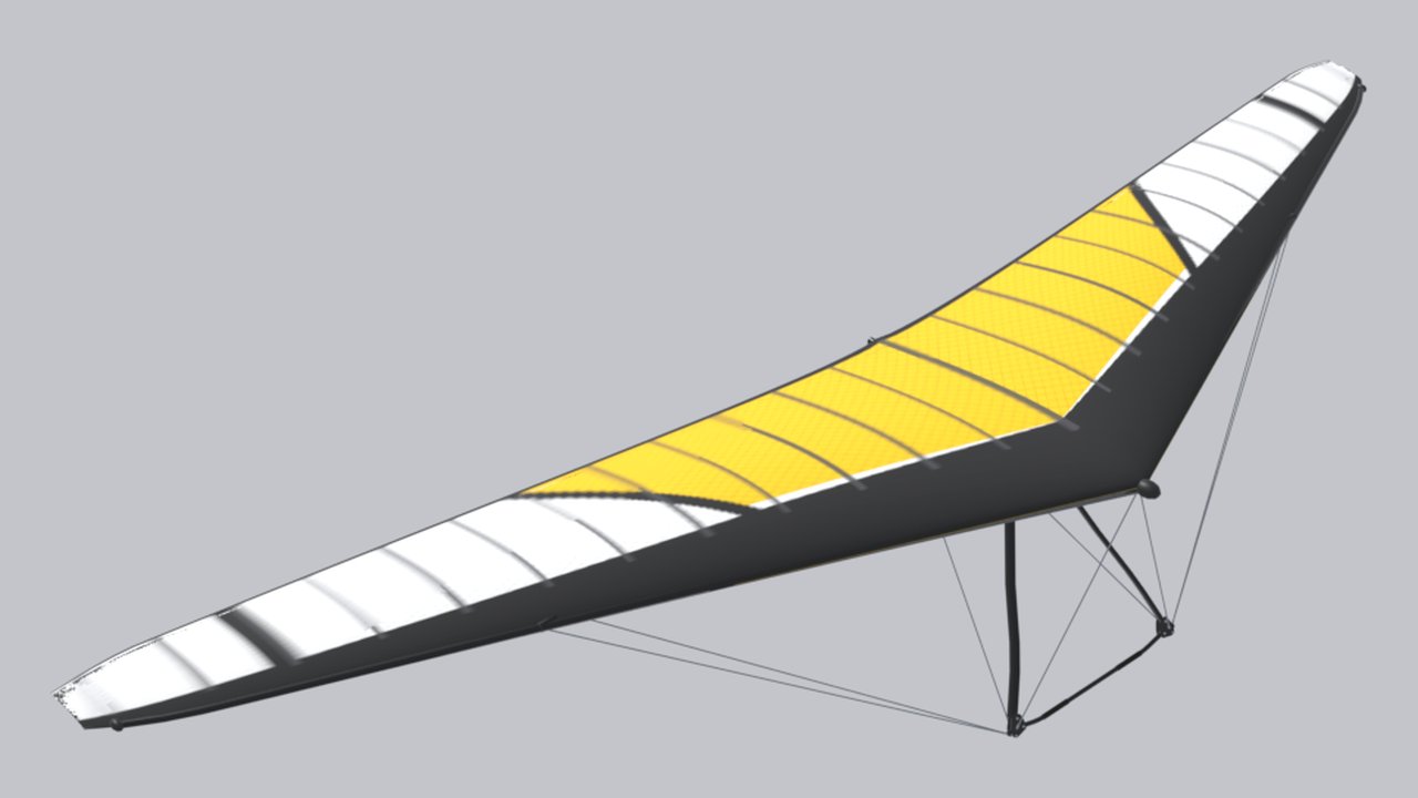 Модель Aeros Combat GT 13.2 в игре (рендер Blender)