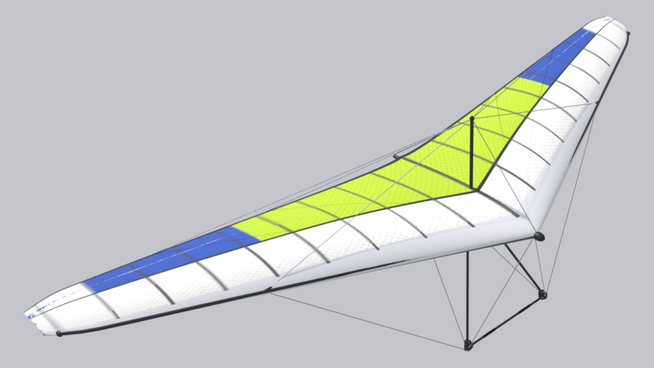 Модель Flugsport Skypoint Crossover 14 в игре (рендер Blender)