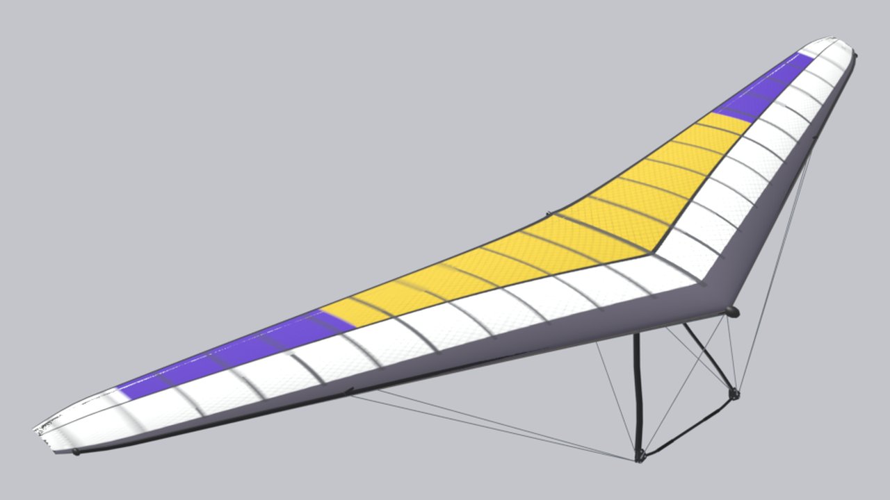 Модель Moyes Litespeed RX 4 в игре (рендер Blender)