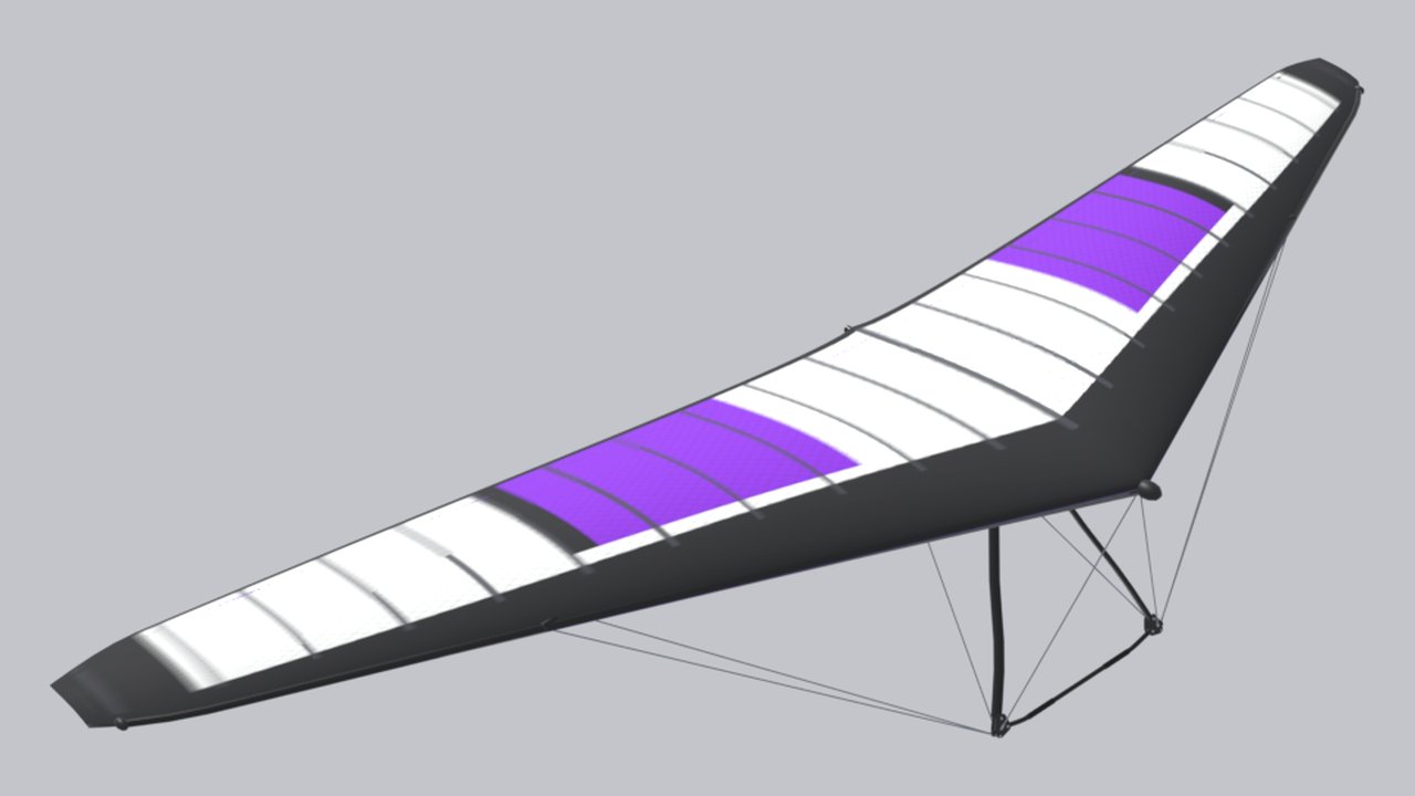 Модель Moyes Litespeed S 4 в игре (рендер Blender)