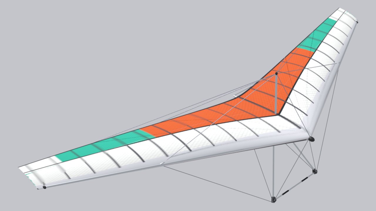Модель Wills Wing Super Sport 153 в игре (рендер Blender)