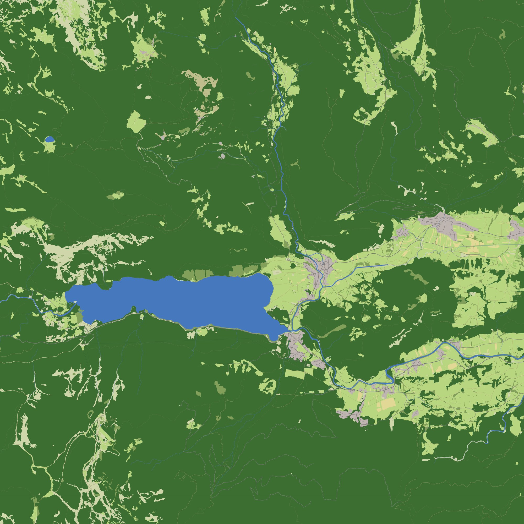 Бохинь 10×10 км из пакета
